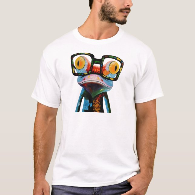Camiseta Rana de los vidrios del inconformista (Anverso)