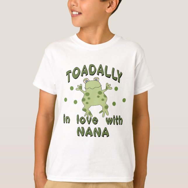 Camiseta Rana de Nana del amor de TOADALLY (Anverso)