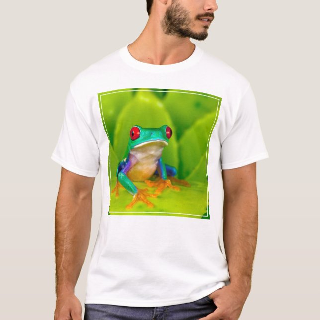 Camiseta Rana de ojos rojos, Costa Rica (Anverso)