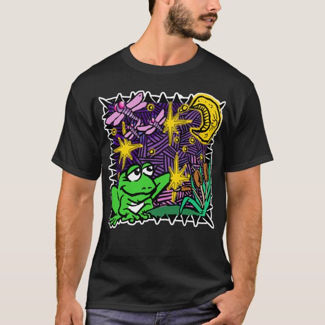 CAMISETA ¡RANA DE PANTANO! (Anverso)