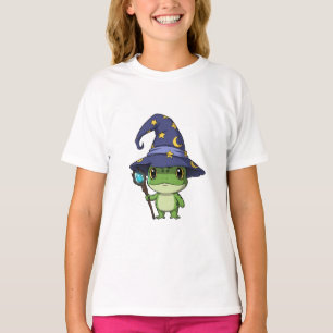 Camiseta Rana de peluche con varita mágica para niños