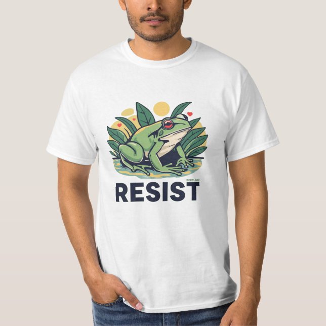 Camiseta Rana de Portland (Anverso)