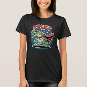 Camiseta Rana de resistencia Portland Rana de protesta para