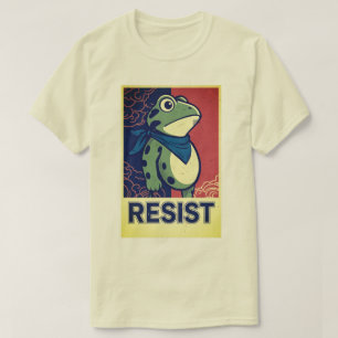 Camiseta Rana de Resistir Portland Protesta de Rana