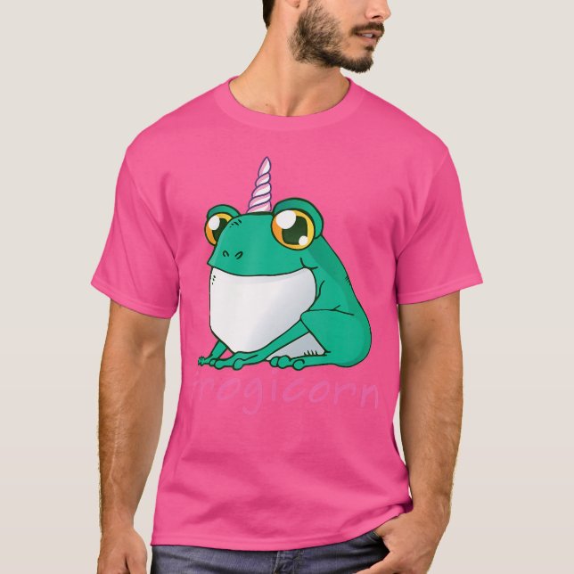 Camiseta Rana de unicornio de Frogicornio (Anverso)