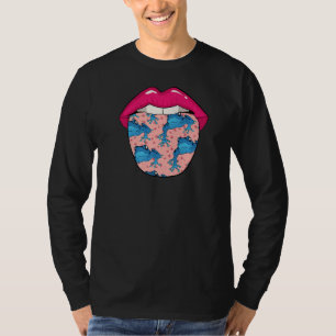 Camiseta Rana de veneno venenosa herpetóloga de los labios