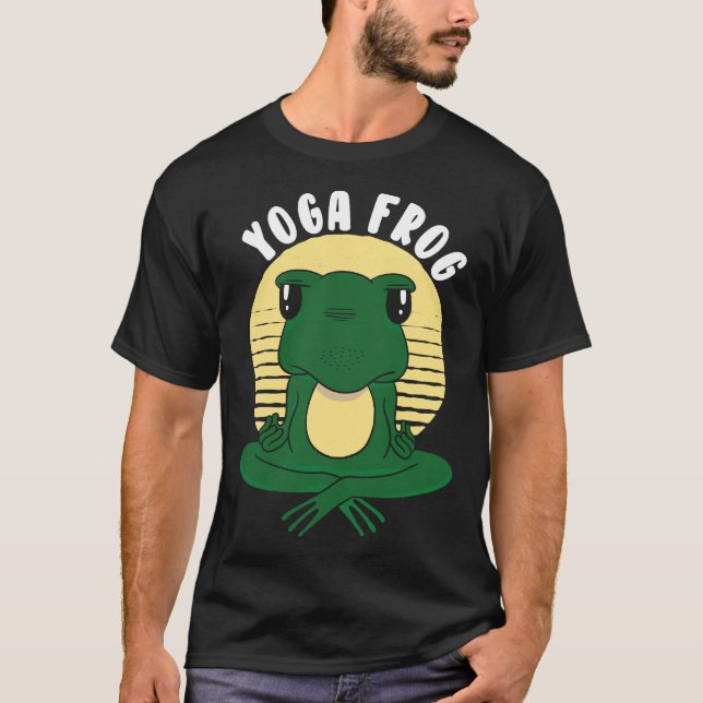 Camiseta Rana de yoga 81 (Anverso)