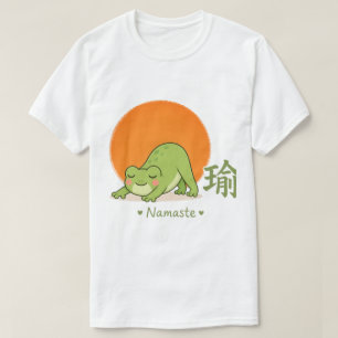 Camiseta Rana de Yoga Adorable – Rana Kawaii Namaste Yoga J