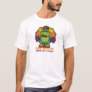 Camiseta rana decoy turkey