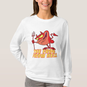 Camiseta rana del diablo de personalizado del infierno