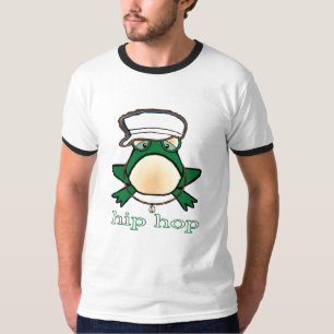 Camiseta rana del hip-hop