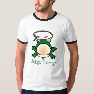 Camiseta rana del hip-hop