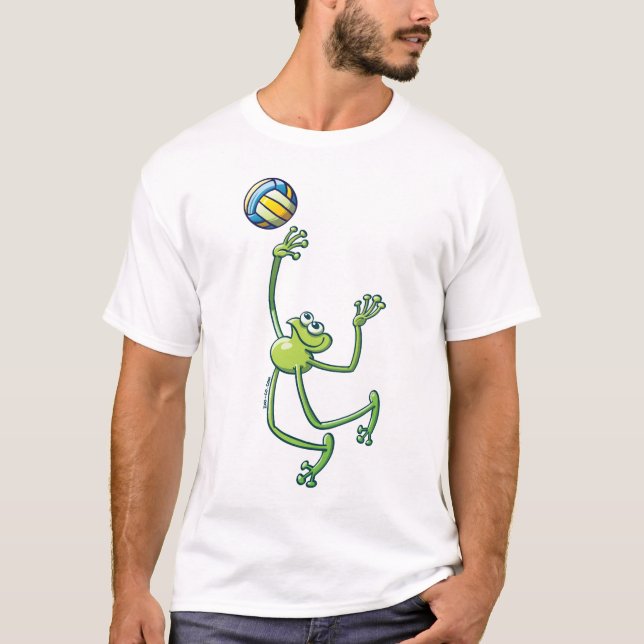 Camiseta Rana del voleibol (Anverso)