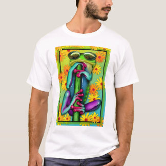 Camiseta Rana demasiado fresca de la margarita