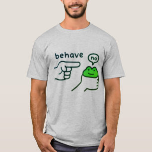 Camiseta Rana Deshonesta Rana Divertida Meme