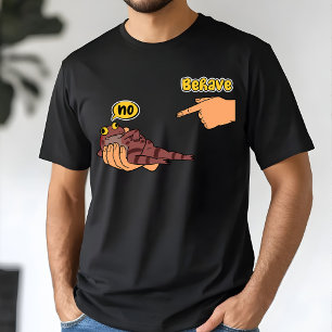 Camiseta Rana Deshonesta Rana Divertida Meme Comportarse No