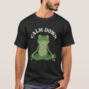Camiseta Rana divertida de yoga