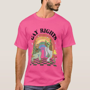 Camiseta Rana divertida dice derechos homosexuales LGBT Ran