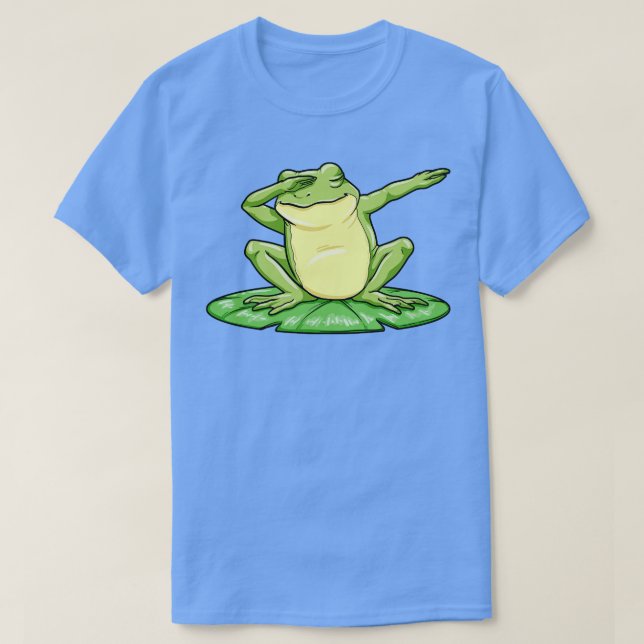 Camiseta Rana divertida en dabbing (Diseño del anverso)
