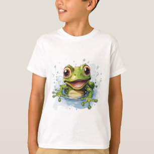 Camiseta Rana divertida para niños - Diversión de Ribbit!