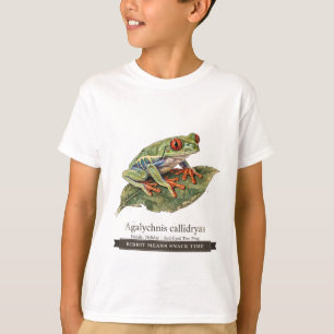 Camiseta Rana Divertida para Niños "Ribbit Significa Hora d