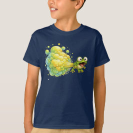 Camiseta Rana divertida que se tira pedos Burbuja de pedo t