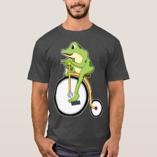 Camiseta Rana en circo con bicicleta