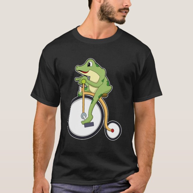 Camiseta Rana en circo con bicicleta.PNG (Anverso)