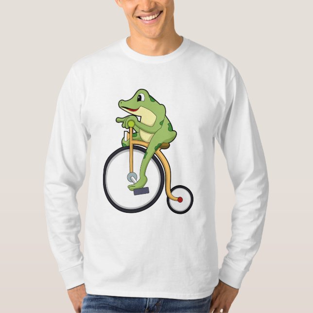 Camiseta Rana en circo con bicicleta.PNG (Anverso)