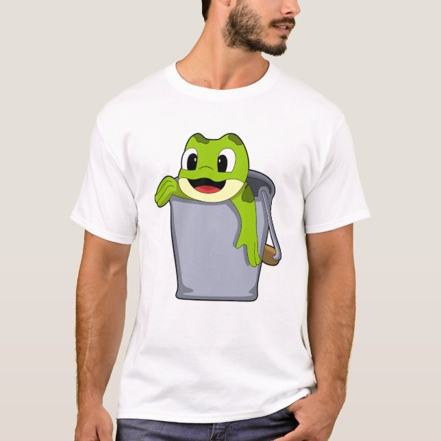 Camiseta Rana en cubo (Anverso)