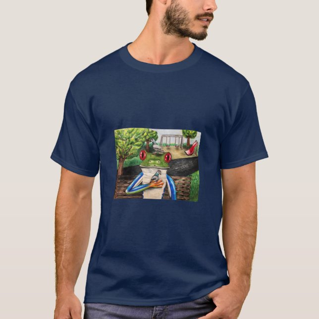 Camiseta Rana En El Parque T- (Anverso)