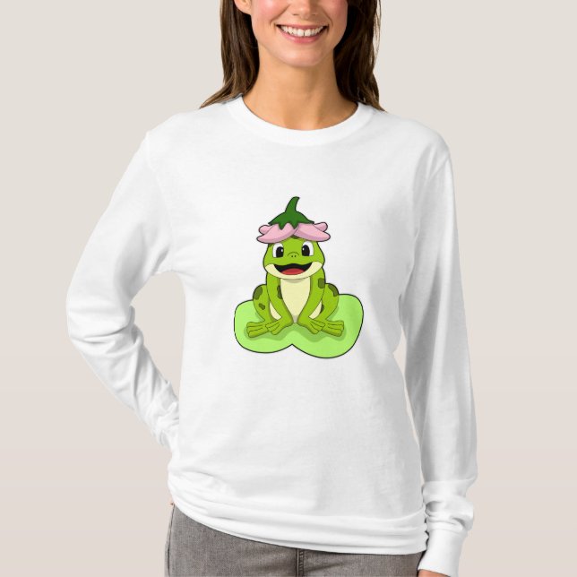 Camiseta Rana en hoja (Anverso)