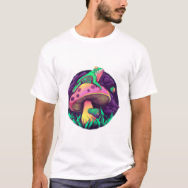 Camiseta Rana en hongo lindo esencial