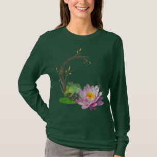 Camiseta Rana en Lily Pad