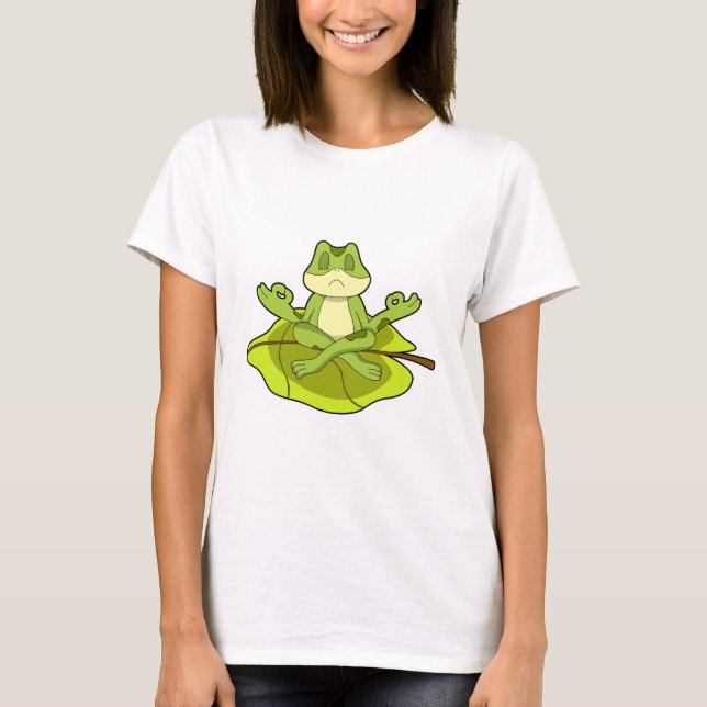 Camiseta Rana en Meditate (Anverso)