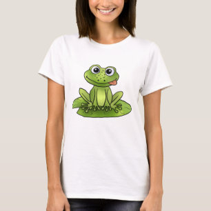 Camiseta Rana en rosa de lago