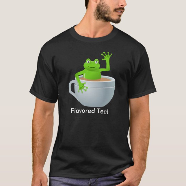 Camiseta Rana en un té (Anverso)