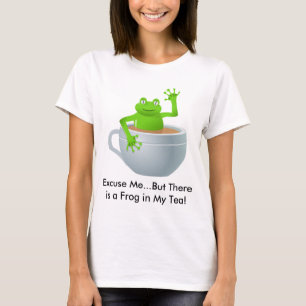 Camiseta Rana en un té