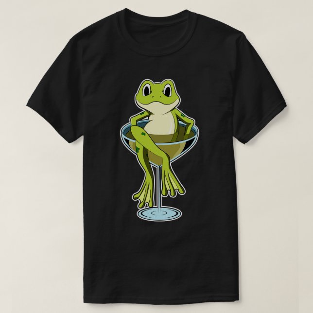 Camiseta Rana en vidrio (Diseño del anverso)