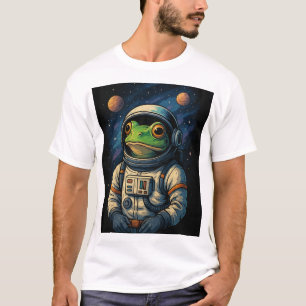 Camiseta Rana estética Astronauta