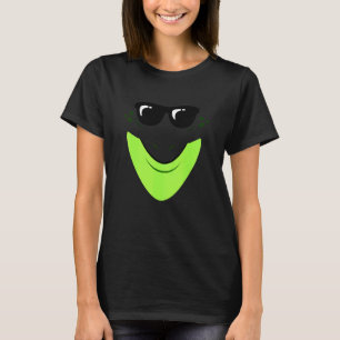 Camiseta Rana Fácil Cara de Rana Fría Estampado de Animal C