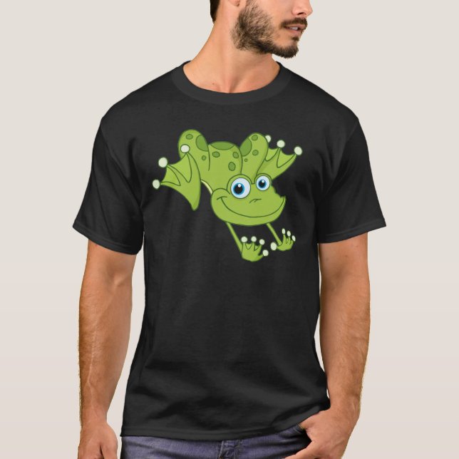 Camiseta Rana feliz de la lupulización (Anverso)