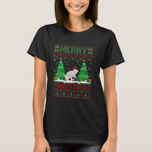 Camiseta Rana Feo Xma Feo De Rana De Navidad Suave Fea
