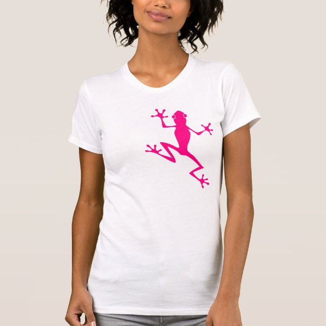 Camiseta Rana fucsia (Anverso)