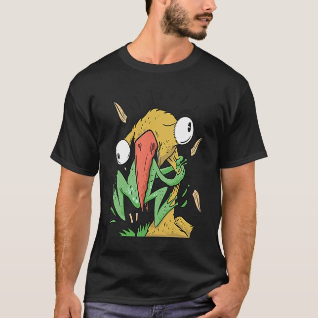 Camiseta rana gallina gallo (Anverso)