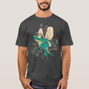 Camiseta Rana Goblincore Estética Cottagecore Oscuro A