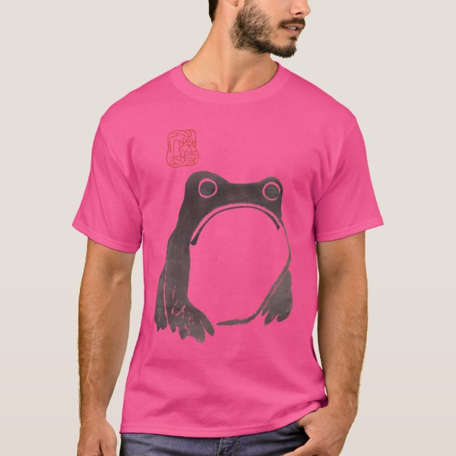 Camiseta Rana Grumpy - Matsumoto Hoji (Anverso)