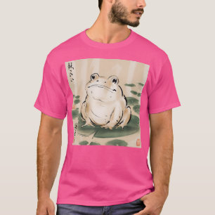 Camiseta Rana gruñona Arte japonés Imprimir rata divertida