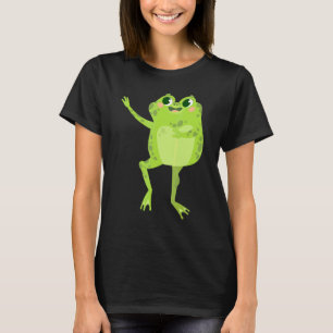 Camiseta Rana haciendo dabbing Ranas lindas Animal Gráf