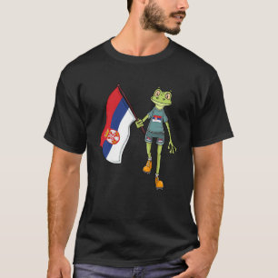 Camiseta Rana hinchada de Serbia